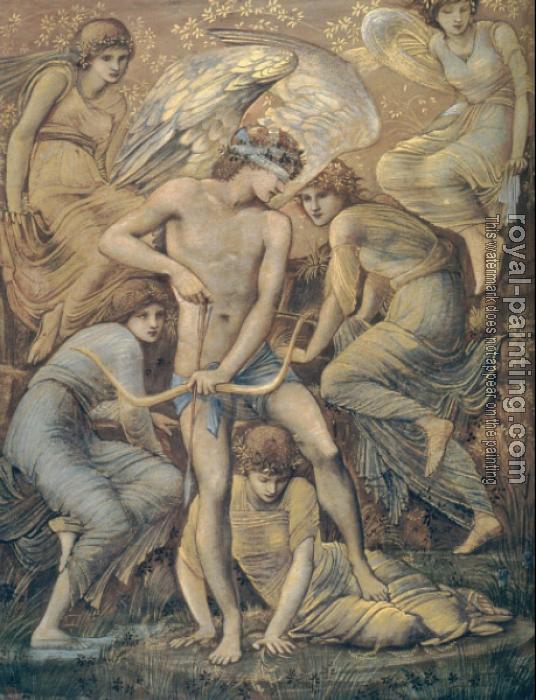 Sir Edward Coley Burne-Jones : Cupids Hunting Fields